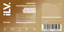 Organic Mushroom Blend – Lion's Mane, Reishi, Chaga & Cordyceps
